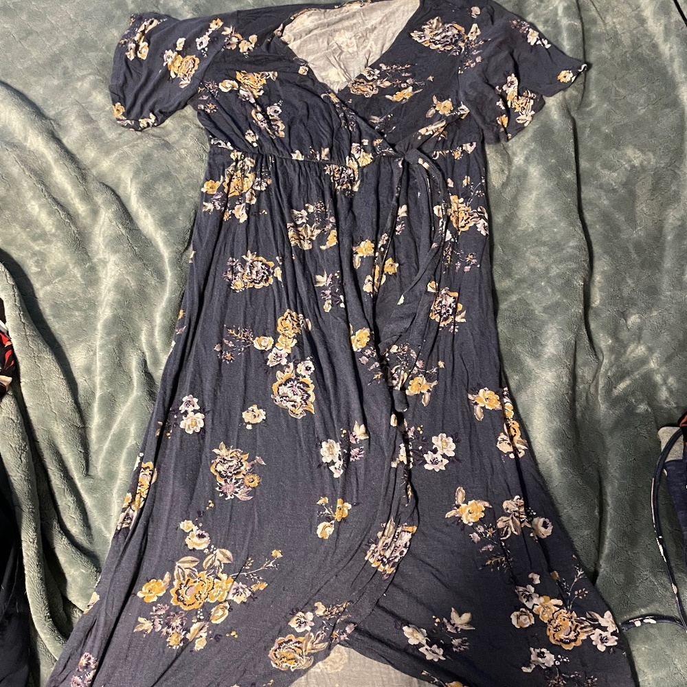 High low maternity dress